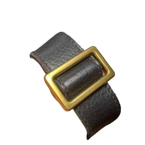 🔥Gucci Rare and unique Crossbody Messenger black Bag XL full leather unisex - Picture 9 of 17